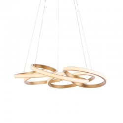 Infinity - Satin Gold LED Pendant Infinity - Satin Gold LED Pendant