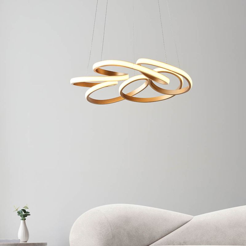 Ambience-67524 - Infinity - LED Satin Gold Pendant