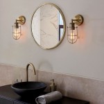 Crew - Bathroom Antique Brass Wall Lamp