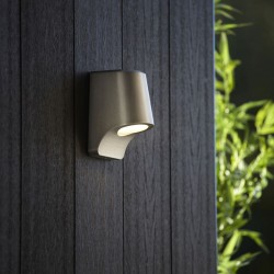 Beam - Brushed Silver LED Wall Lamp with Diffuser Beam - Brushed Silver LED Wall Lamp with Diffuser