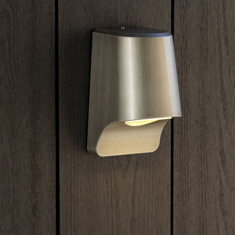 Ambience-63810 - Angora - LED Brushed Silver Wall Lamp with Diffuser