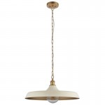Elan - Satin Gold Paint Pendant with Matt Warm White Shade Elan - Satin Gold Paint Pendant with Matt Warm White Shade