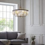 Mephisto - Antique Brass 6 Light Pendant with Clear Crystal Mephisto - Antique Brass 6 Light Pendant with Clear Crystal