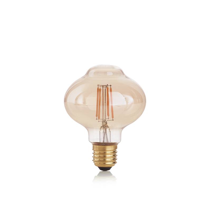 LED Bulbs - Ideal Lux - E27 Decorative Amber Bulb IdealLux-201283 - Ideal Lux - E27 Decorative Amber Bulb
