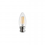Endon - B22 Dimmable Clear Candle LED Bulb 4W - 470 lm