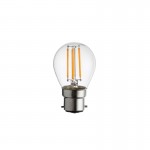 Endon - B22 Dimmable Clear Golf Ball LED Bulb 4W - 470 lm Endon - B22 Dimmable Clear Golf Ball LED Bulb 4W - 470 lm