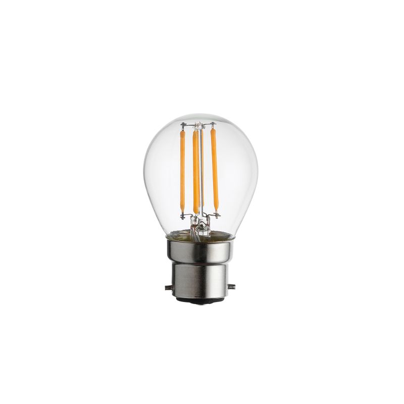 Endon-112119 - Endon - B22 Dimmable Clear Golf Ball LED Bulb 4W - 470 lm