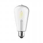 Searchlight - E27 Dimmable Clear Pear Shape Bulb 6W - 596 lm Searchlight - E27 Dimmable Clear Pear Shape Bulb 6W - 596 lm