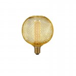Searchlight - E27 Dimmable Gold Wire Mesh Globe Shape Bulb 3.5W - 120 lm Searchlight - E27 Dimmable Gold Wire Mesh Globe Shape Bulb 3.5W - 120 lm