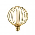 Searchlight - E27 Dimmable Gold Metal Globe Shape Bulb 3.5W - 120 lm Searchlight - E27 Dimmable Gold Metal Globe Shape Bulb 3.5W - 120 lm