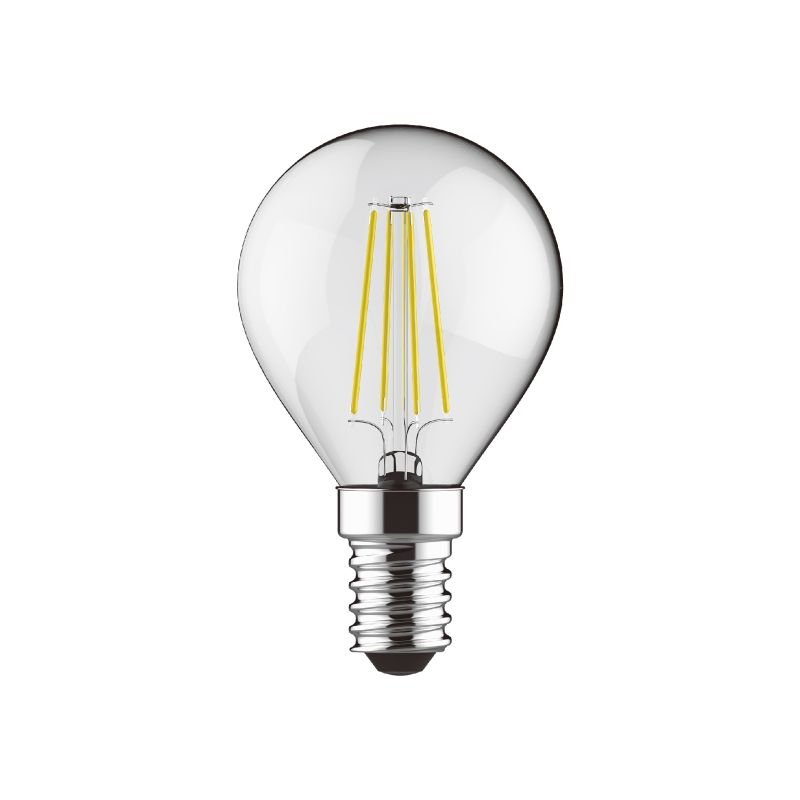 LED Bulbs - Luxram - E14 Dimmable Clear Golf Ball Bulb 4W Luxram-1410801 - Luxram - E14 Dimmable Clear Golf Ball Bulb 4W