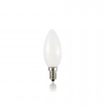 Ideal Lux - E14 White Candle Bulb 4W - 370 lm Ideal Lux - E14 White Candle Bulb 4W - 370 lm