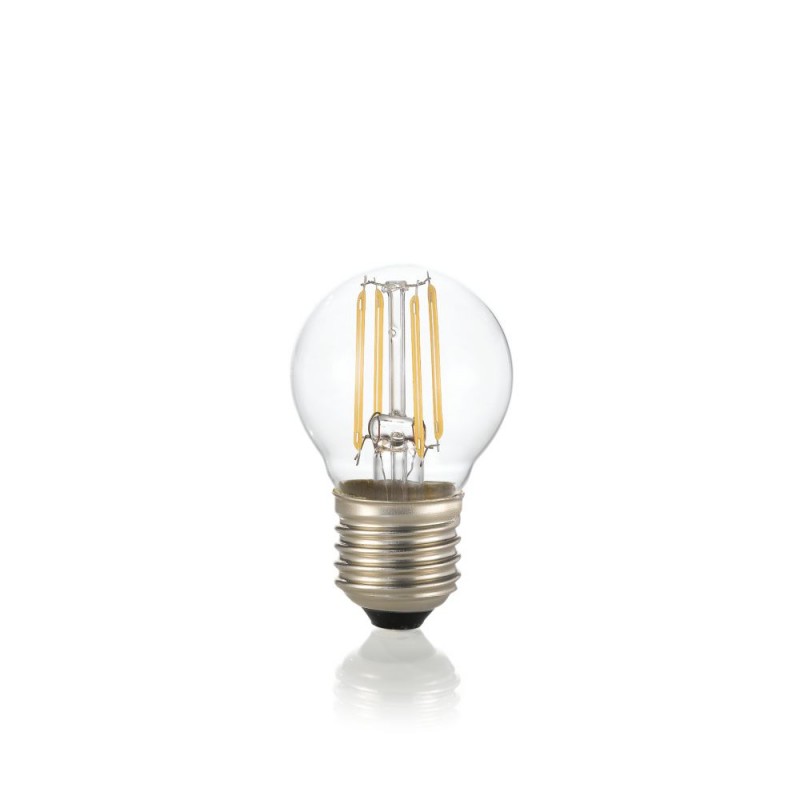 IdealLux-101279 - Ideal Lux - E27 Clear Golf Ball Bulb 4W - 430 lm