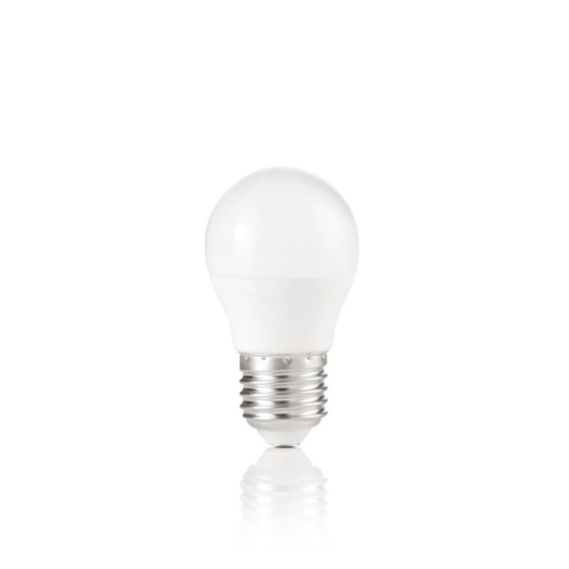 IdealLux-151755 - Ideal Lux - E27 White Golf Ball Bulb 6W - 550 lm