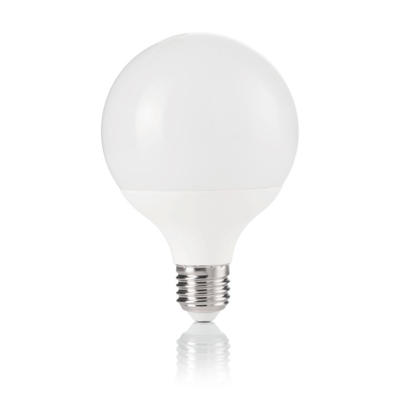 IdealLux-151779 - Ideal Lux - E27 White Small Globe Bulb 15W