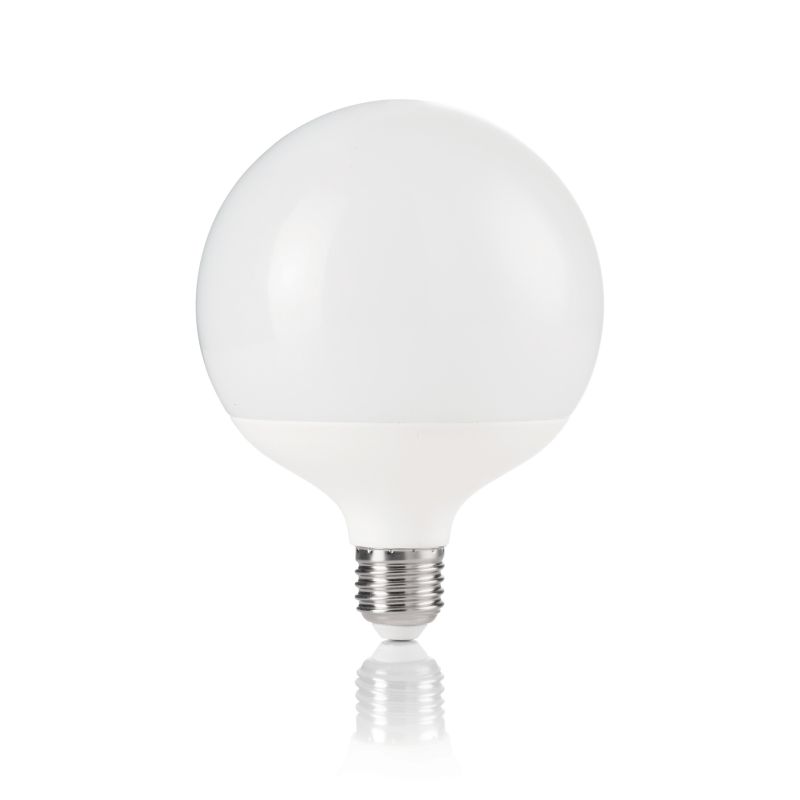 IdealLux-151786 - Ideal Lux - E27 White Big Globe Bulb 18W